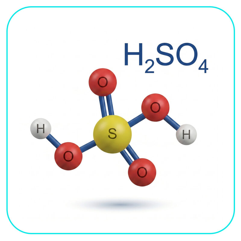 Sulfuric Acid (H₂SO₄)